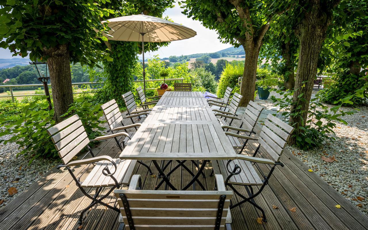 Saalfeld Saale Hotel Obstgut المظهر الخارجي الصورة
