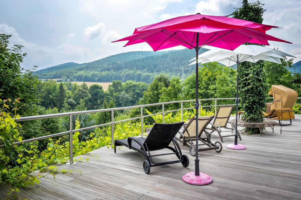 Saalfeld Saale Hotel Obstgut المظهر الخارجي الصورة